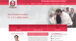 Desktop Screenshot of dentistindiadelhi.com
