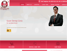 Tablet Screenshot of dentistindiadelhi.com
